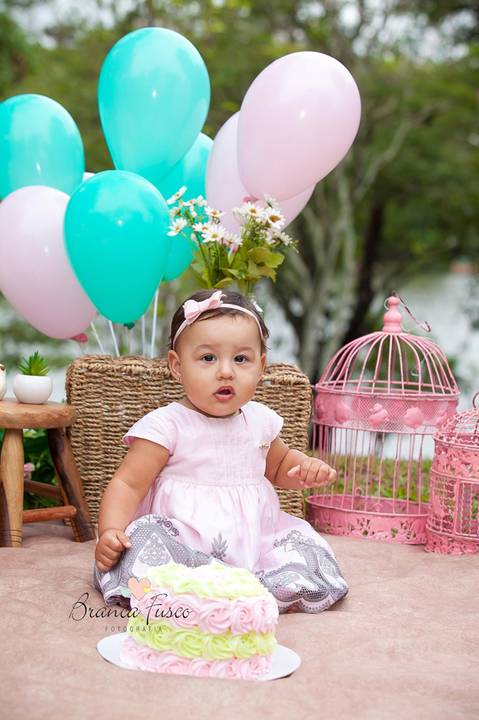 Ensaio Smash the Cake'