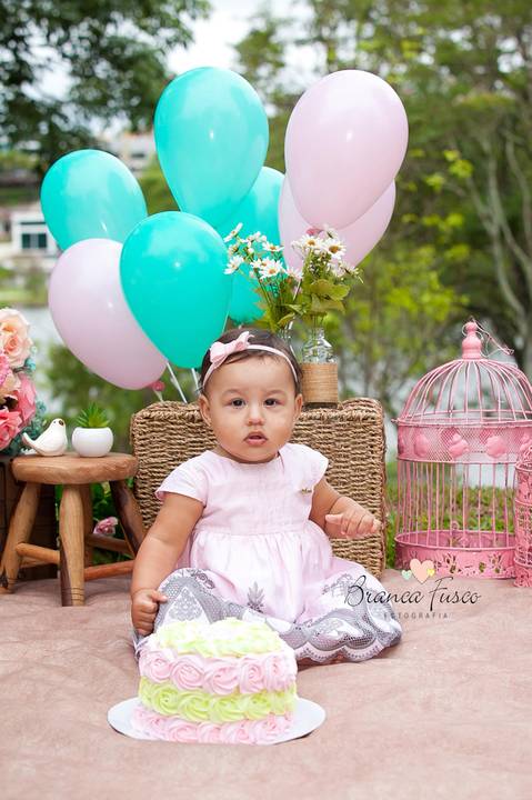 Ensaio Smash the Cake'