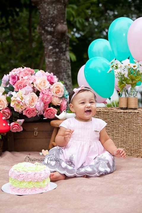 Ensaio Smash the Cake'