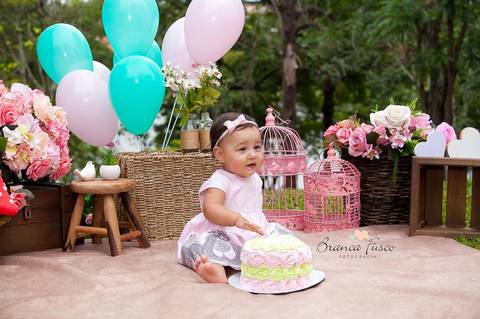 Ensaio Smash the Cake'