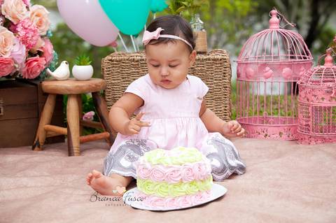 Ensaio Smash the Cake'