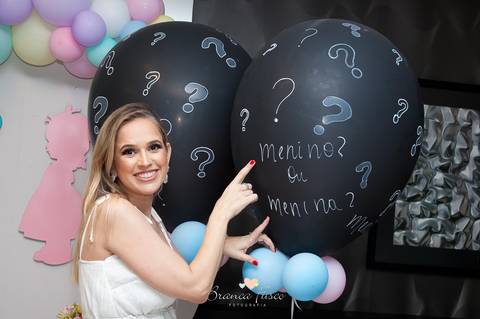 Chá de revelação de gêmeos'