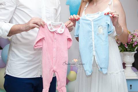 Chá de revelação de gêmeos'