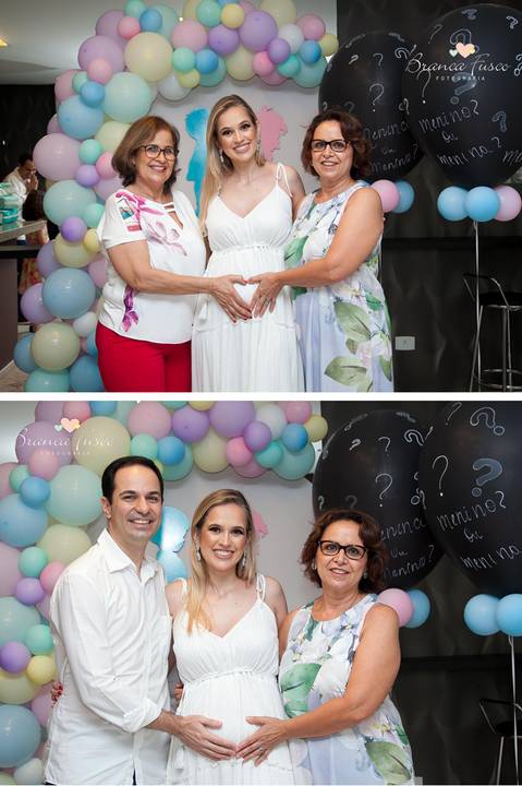 Chá de revelação de gêmeos'