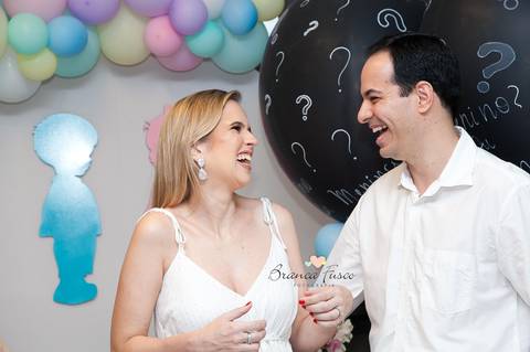 Chá de revelação de gêmeos'