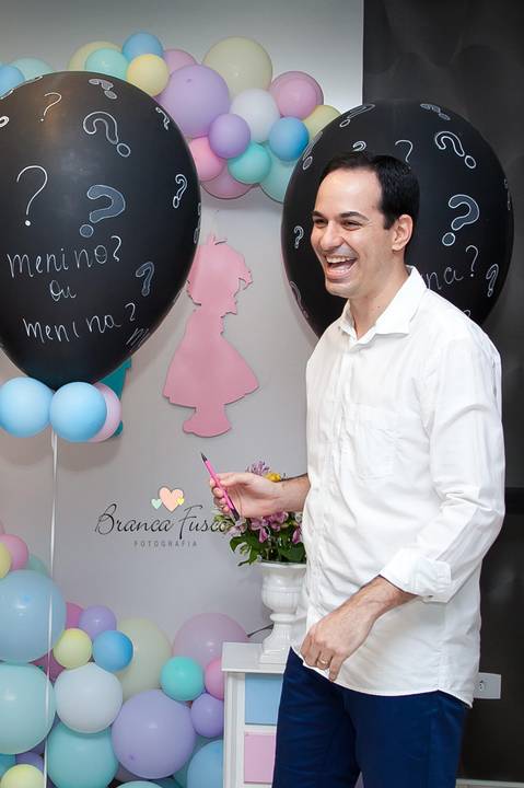 Chá de revelação de gêmeos'