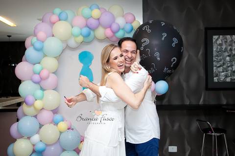 Chá de revelação de gêmeos'