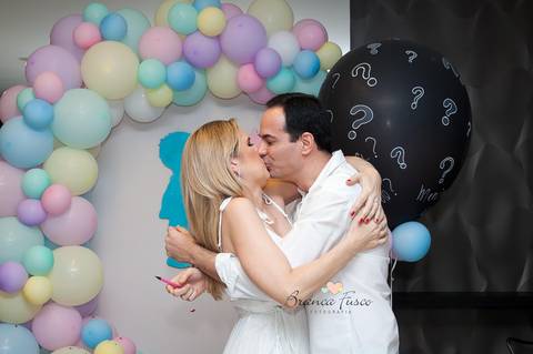 Chá de revelação de gêmeos'