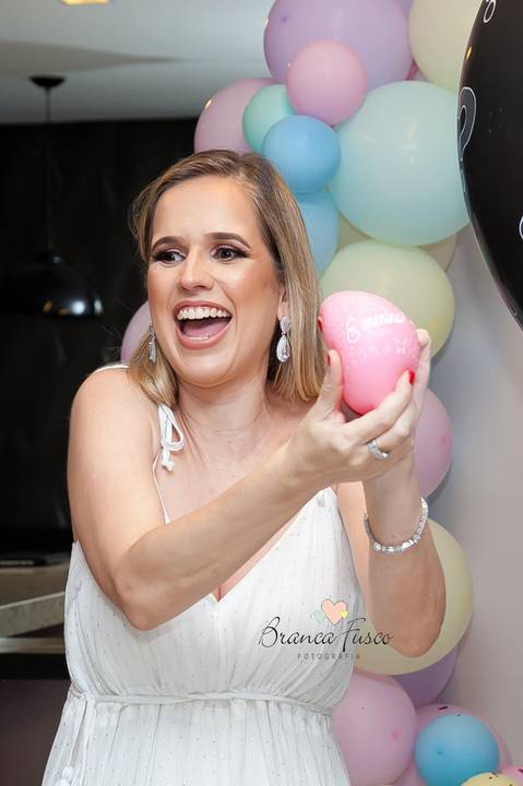 Chá de revelação de gêmeos'