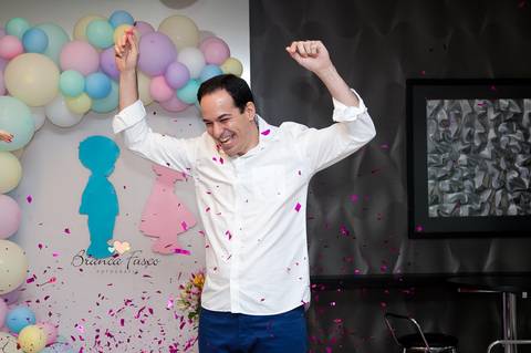 Chá de revelação de gêmeos'