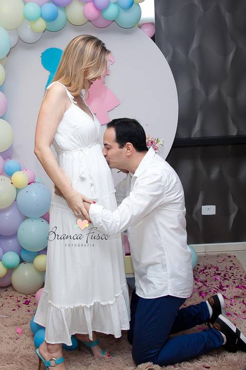 Chá de revelação de gêmeos'