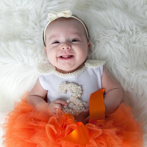 Ensaio Infantil Mensal'