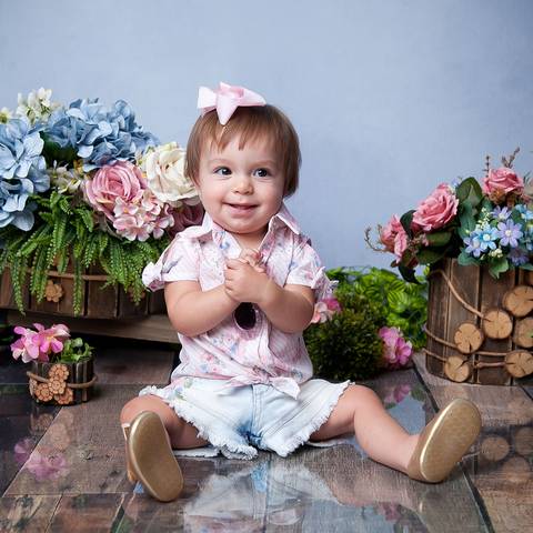 Ensaio Infantil Mensal'