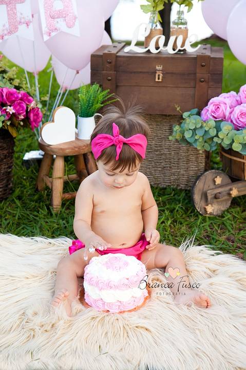 Smash the Cake na natureza'