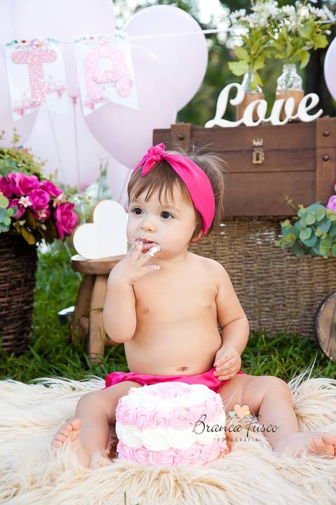 Smash the Cake na natureza'