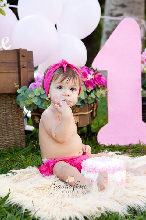 Smash the Cake na natureza'