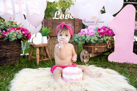 Smash the Cake na natureza'