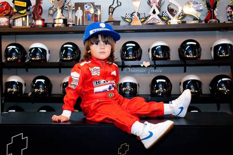 Aniversário no kartódromo'