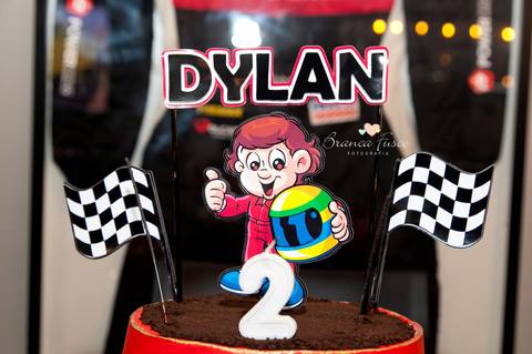 Aniversário no kartódromo'