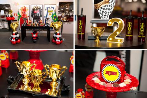 Aniversário no kartódromo'