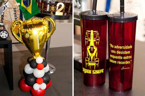 Aniversário no kartódromo'