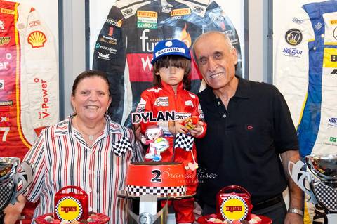 Aniversário no kartódromo'