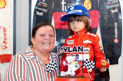 Aniversário no kartódromo'