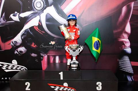 Aniversário no kartódromo'