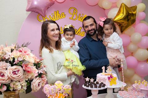 Festa de 1 ano em casa'