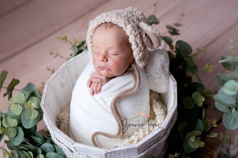 Ensaio de recém-nascido'