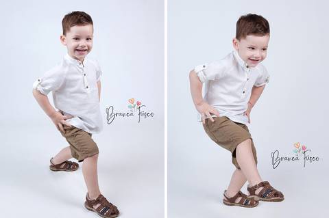  Sessão de Fotos de Modelo Infantil '