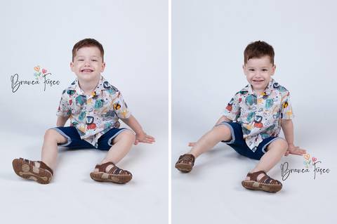  Sessão de Fotos de Modelo Infantil '