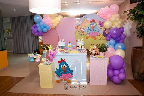 Festa de 1 ano de gêmeas em Londrina com a fotógrafa Branca Fusco'