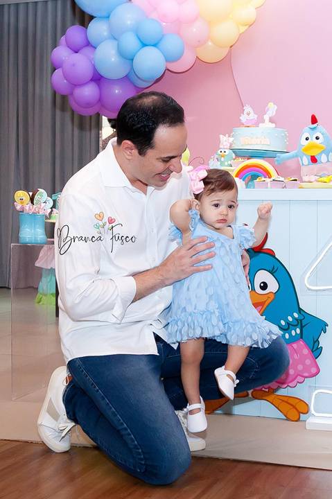 Festa de 1 ano de gêmeas em Londrina com a fotógrafa Branca Fusco'