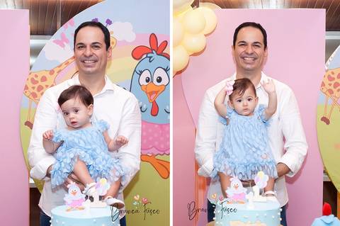 Festa de 1 ano de gêmeas em Londrina com a fotógrafa Branca Fusco'
