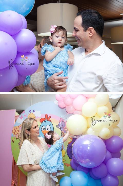 Festa de 1 ano de gêmeas em Londrina com a fotógrafa Branca Fusco'
