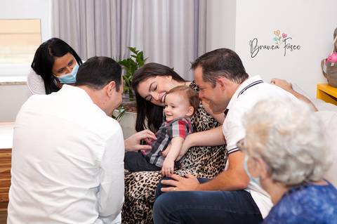 Festa de 1 ano de gêmeas em Londrina com a fotógrafa Branca Fusco'