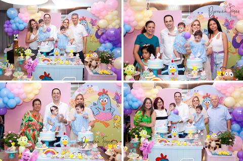 Festa de 1 ano de gêmeas em Londrina com a fotógrafa Branca Fusco'