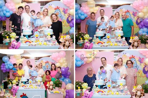 Festa de 1 ano de gêmeas em Londrina com a fotógrafa Branca Fusco'