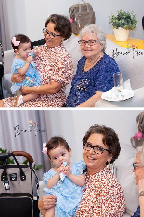 Festa de 1 ano de gêmeas em Londrina com a fotógrafa Branca Fusco'