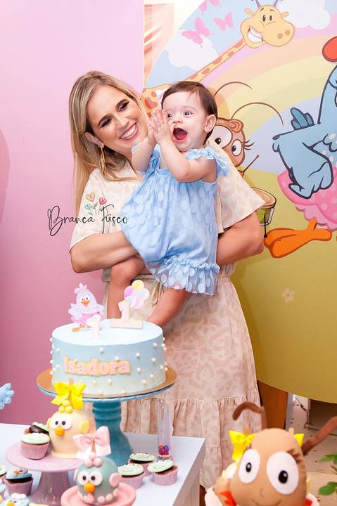 Festa de 1 ano de gêmeas em Londrina com a fotógrafa Branca Fusco'