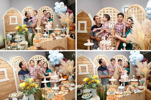 Festa infantil de gêmeos '