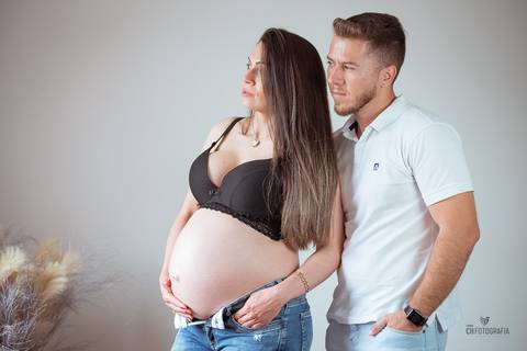 Foto de gravida com o papai, book de gravida '