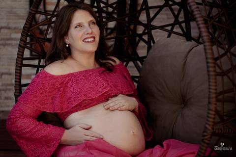 Gestante no balanço, gestante de rosa, mae de menina, mundo rosa'