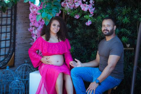 fotos de gravida com o marido'