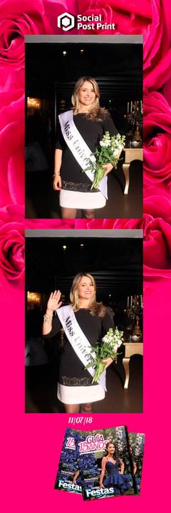 Espelho Mágico Interativo Sticker no lançamento da Revista Guia 15 anos na Fields em Florianópolis.'