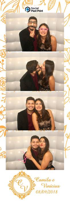 Convidados na Cabine de Fotos em Florianópolis'