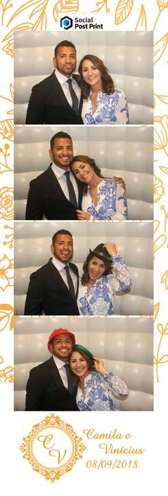 Convidados na Cabine de Fotos em Florianópolis'