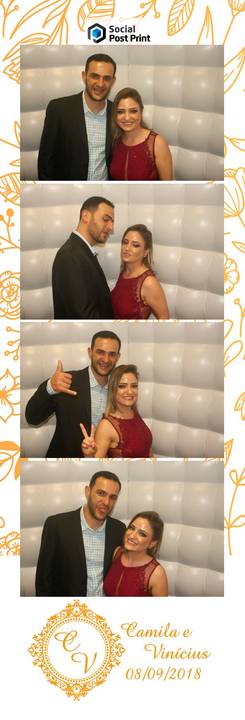 Convidados na Cabine de Fotos em Florianópolis'