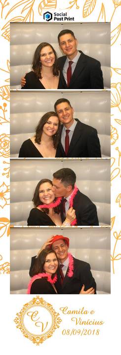 Convidados na Cabine de Fotos em Florianópolis'